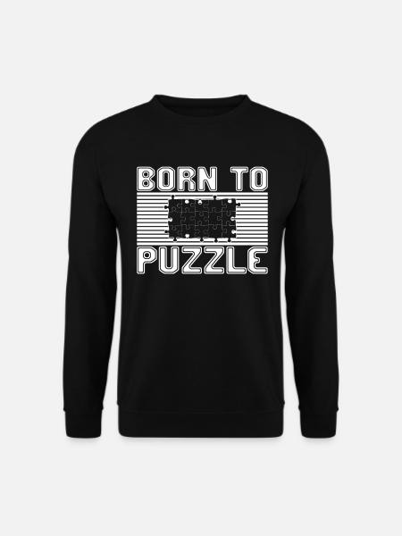 Puzzles - Unisex Sweatshirt - black