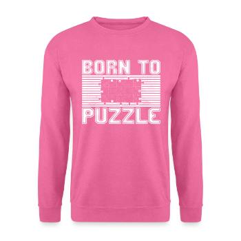 Puzzles - Unisex Sweatshirt - pink - Front