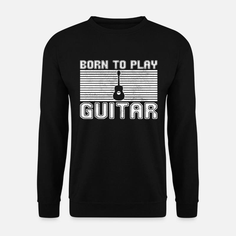 Play the guitar - Unisex Sweatshirt - black