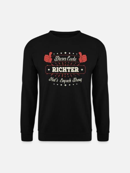 Dieser Coole Richter Geschenk Kollegen Spruch - Unisex Pullover - Schwarz