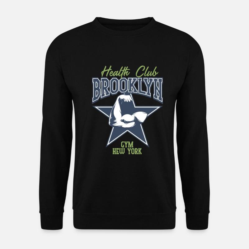 Bodybuilding is my passion - Unisex Sweatshirt - black
