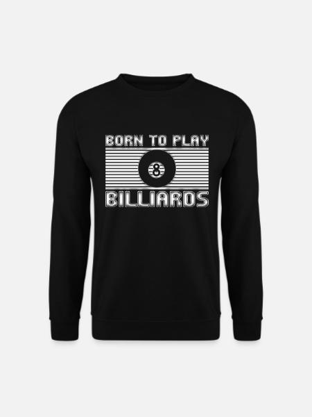Billiards - Unisex Sweatshirt - black