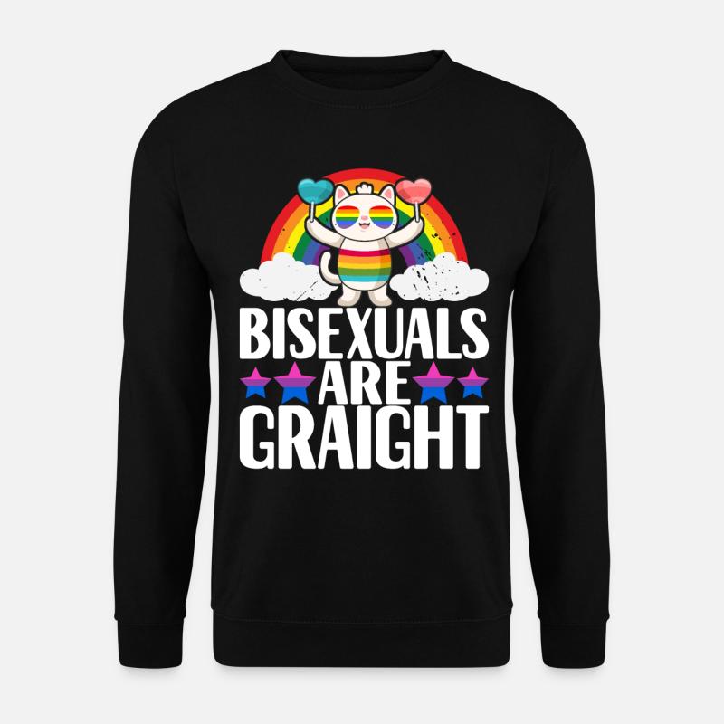 LGBTQ Bisexual - Unisex Sweatshirt - black