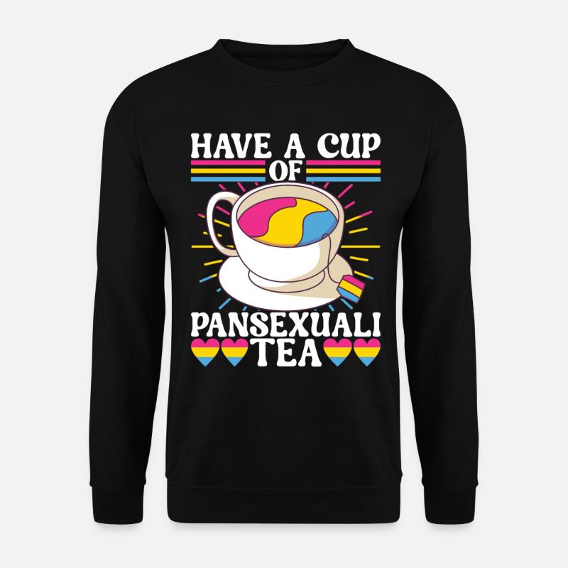 LGBTQ Pansexual - Unisex Sweatshirt - black