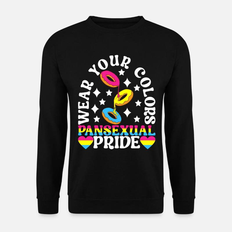LGBTQ Pansexual - Unisex Sweatshirt - black
