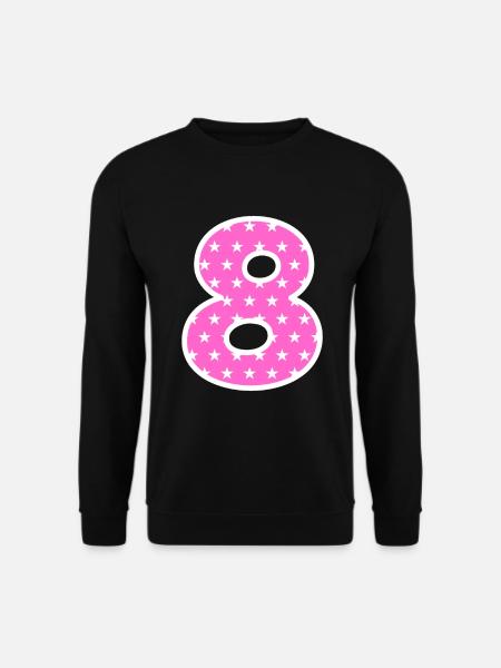 Eight - Unisex Sweatshirt - black