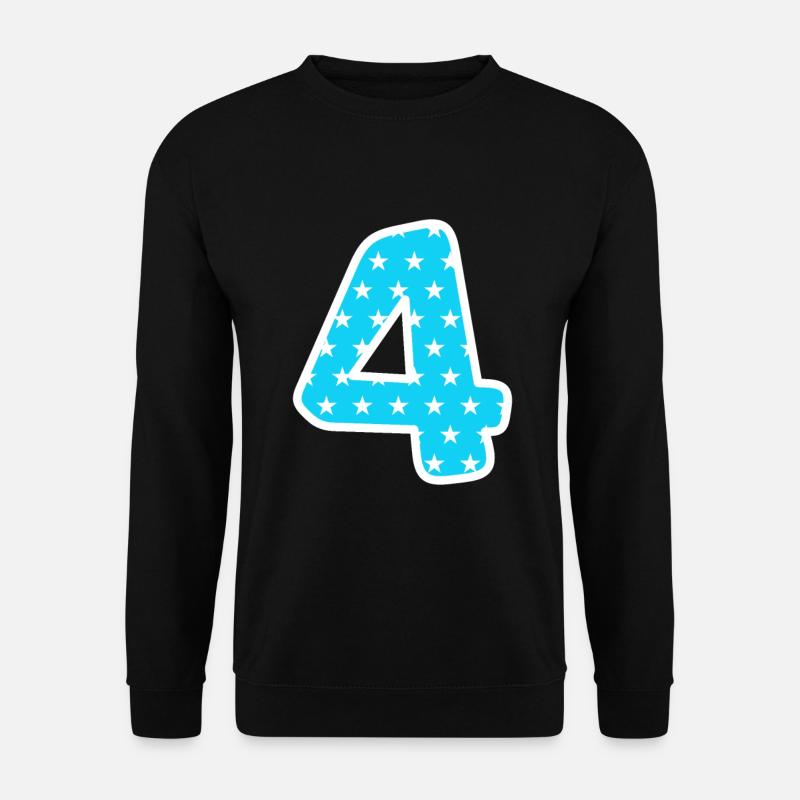 4 - Sweat-shirt Unisexe - noir