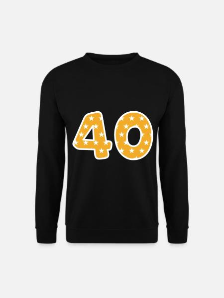 Quarante - Sweat-shirt Unisexe - noir