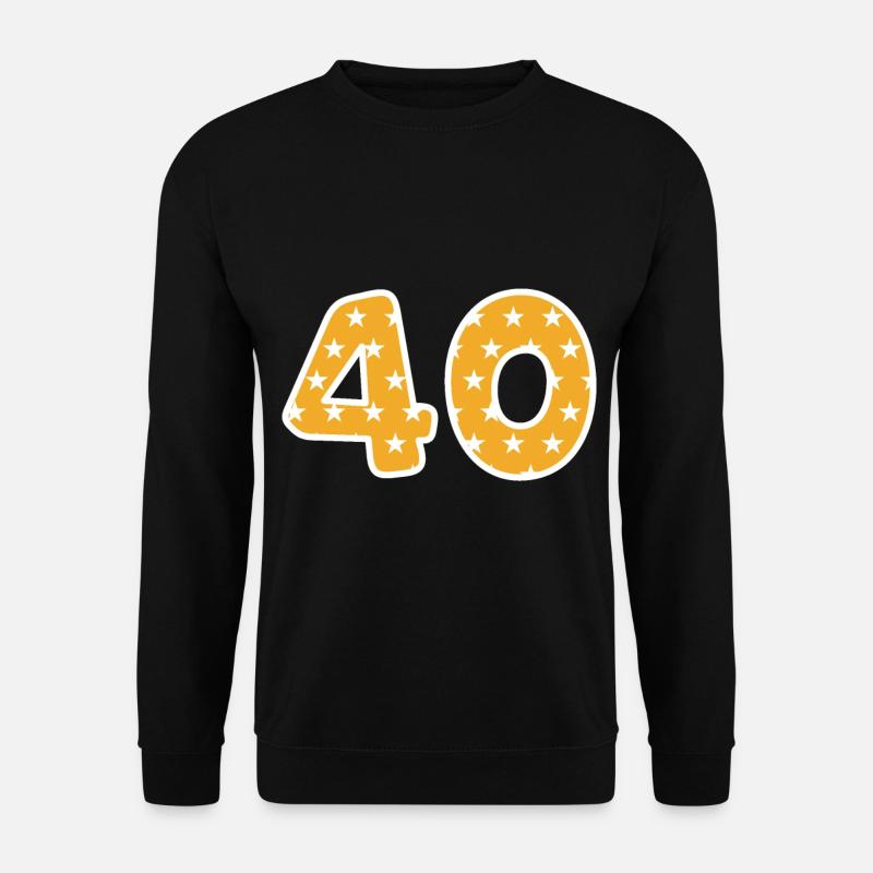 Quarante - Sweat-shirt Unisexe - noir