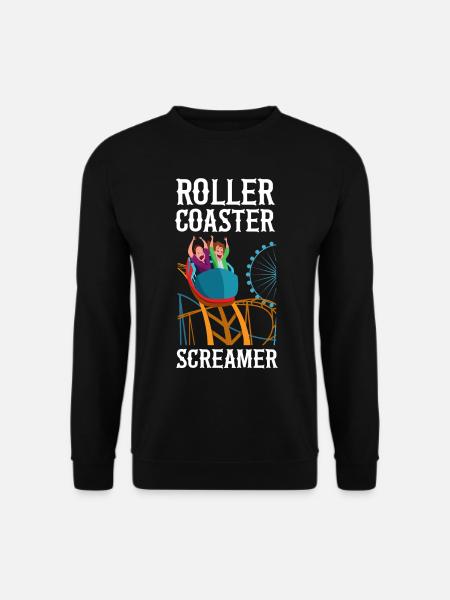 Roller Coaster Roller Coaster - Unisex Sweatshirt - black