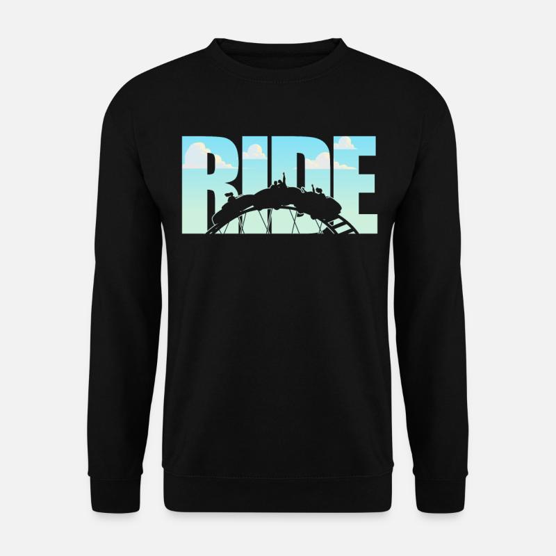 Roller Coaster Ride - Unisex Pullover - Schwarz