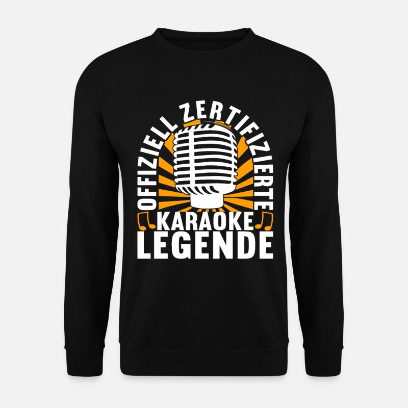 Karaoke Karaokeabend - Unisex Pullover - Schwarz