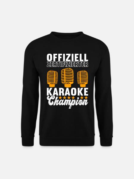 Karaoke Karaokeabend - Unisex Pullover - Schwarz