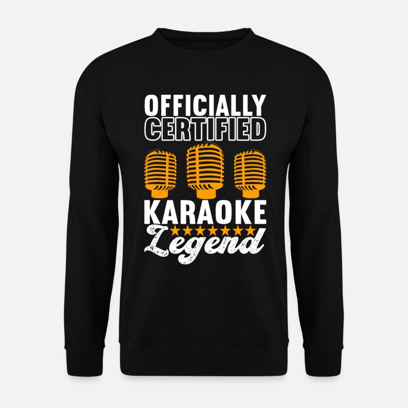 Karaoke Karaokeabend - Unisex Pullover - Schwarz