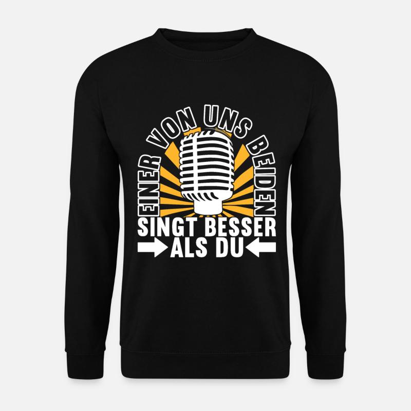 Karaoke Karaokeabend - Unisex Pullover - Schwarz