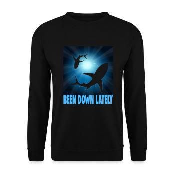 Instructeur de conception de plongée sous-marine Snorkeling - Sweat-shirt Unisexe - noir - Devant - Alina (178cm) & Michal (187cm)