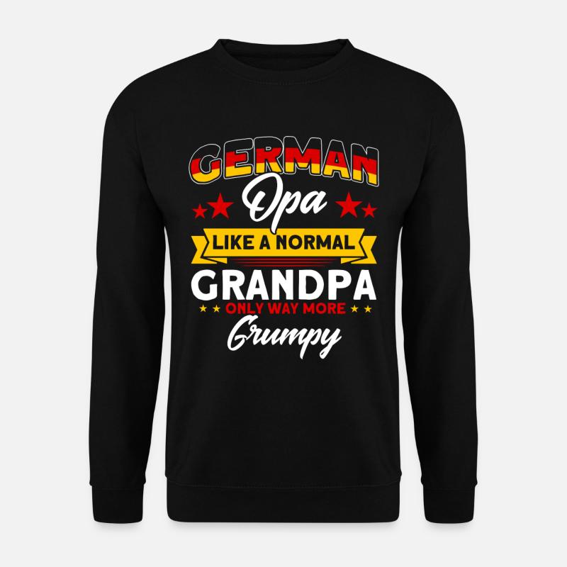 Deutsche Herkunft Deutschland Deutscher Stolz - Unisex Pullover - Schwarz