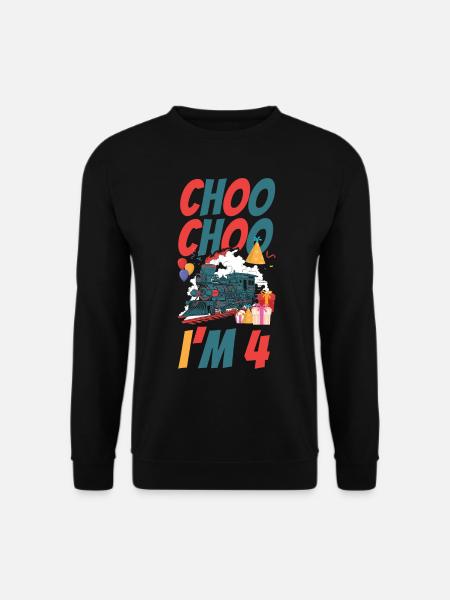 Steam Train Driver Trainspotting - Unisex Sweatshirt - black