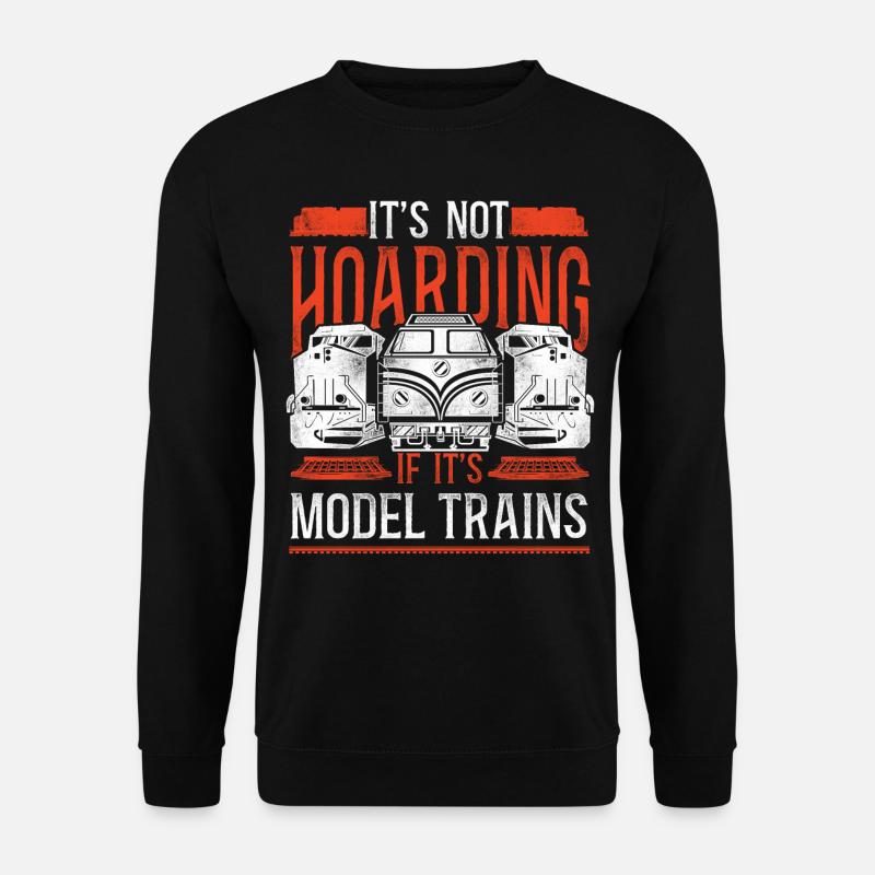 Freight Diesel Train Driver - Unisex Pullover - Schwarz
