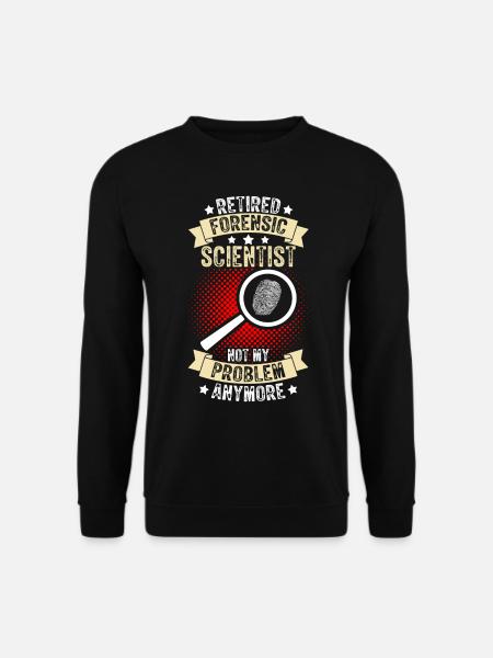 Retired Forensic Investigator - Unisex Sweatshirt - black