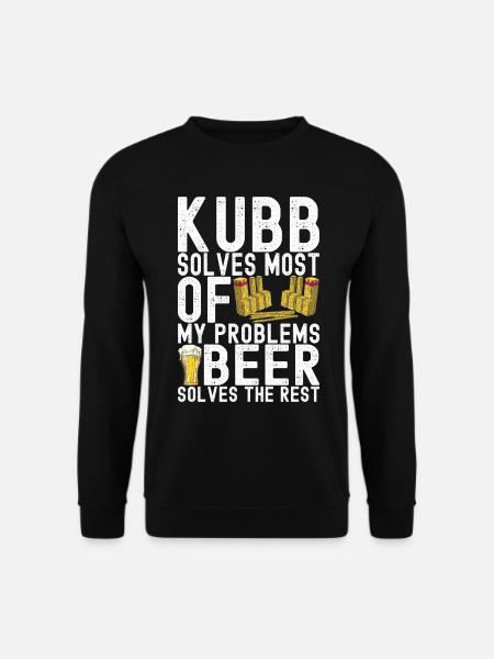 Kubb Viking Chess - Unisex Sweatshirt - black