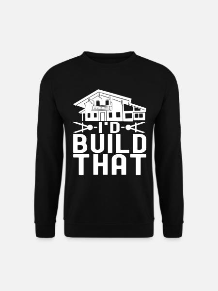 Architecture d’architecte - Sweat-shirt Unisexe - noir