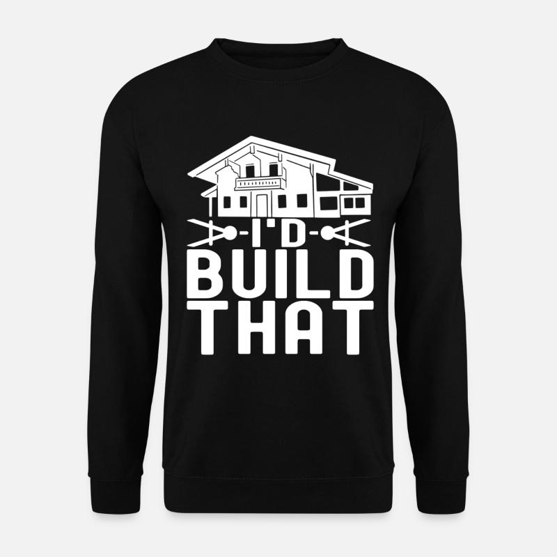 Architect Architecture - Unisex Sweatshirt - black