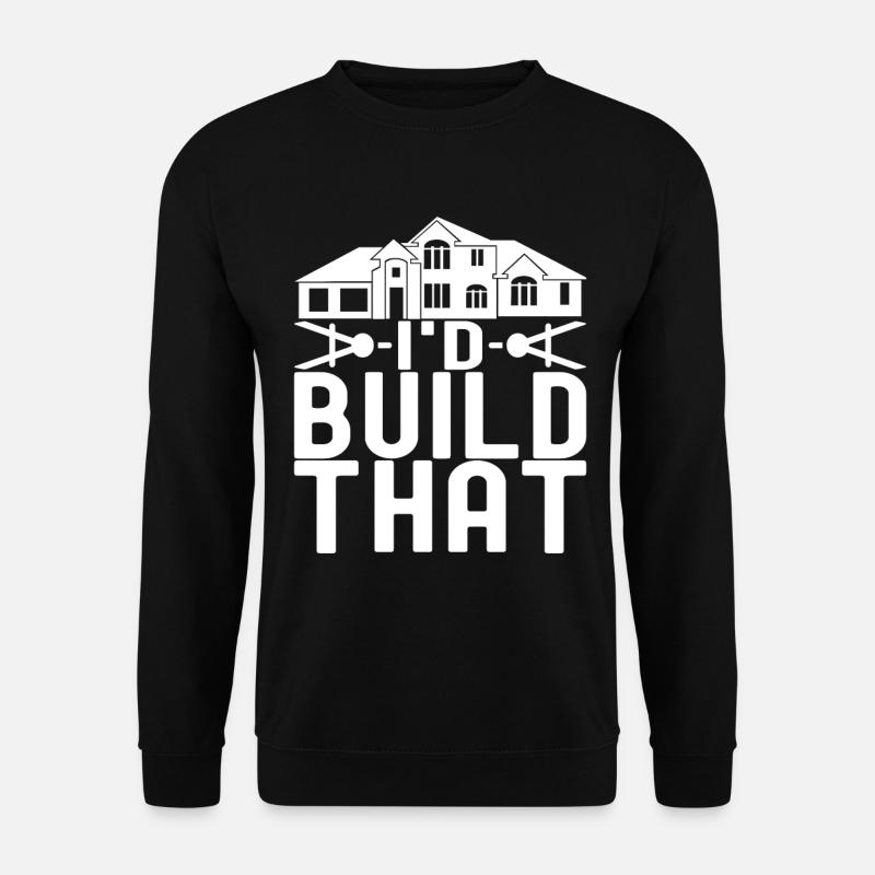 Architect Architecture - Unisex Sweatshirt - black