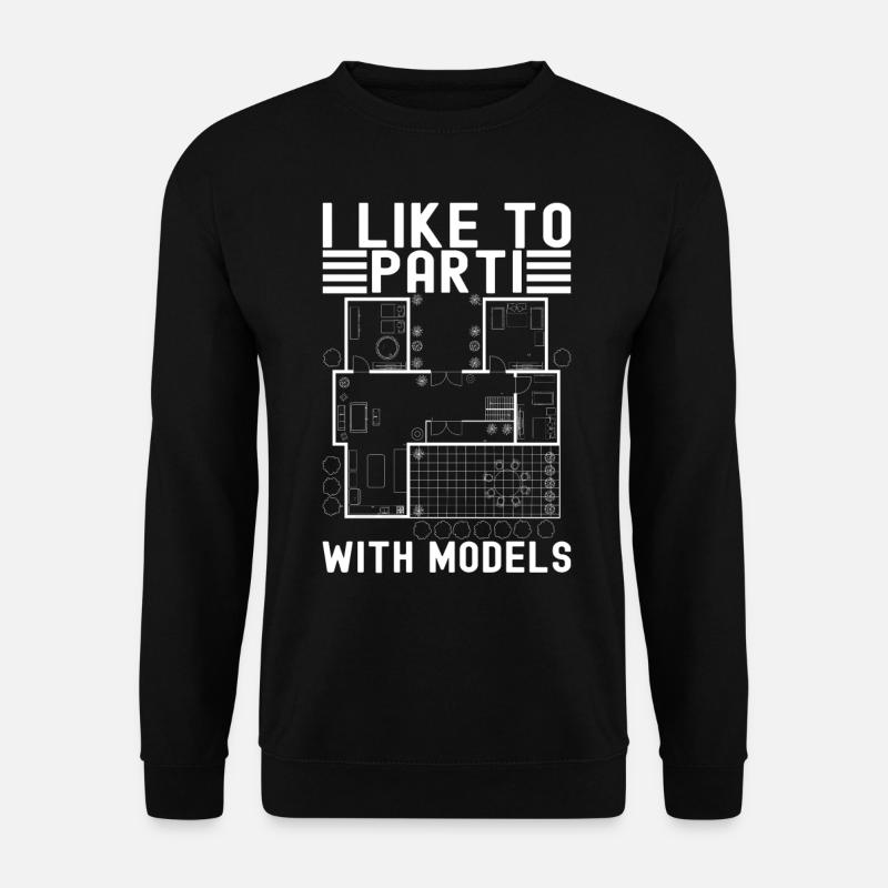 Architect Architecture - Unisex Sweatshirt - black