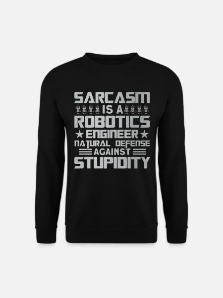 Robot Robotics Engineer Costume Robot - Unisex Sweatshirt - black