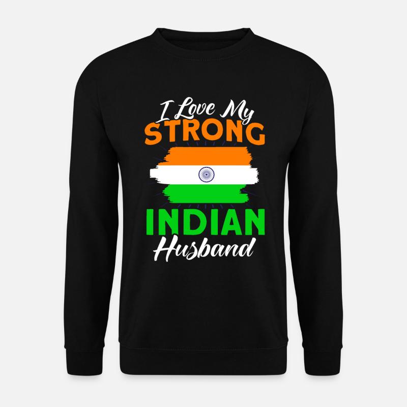 Inde Indian Roots Cadeau - Sweat-shirt Unisexe - noir