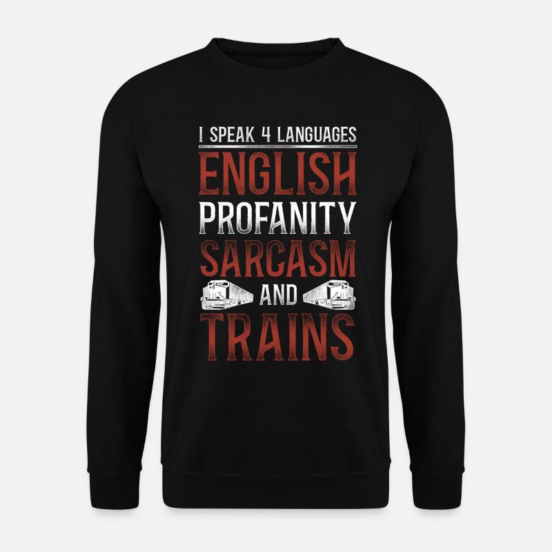 Freight Diesel Train Driver - Unisex Sweatshirt - black