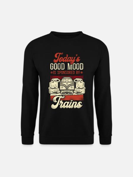 Freight Diesel Train Driver - Unisex Sweatshirt - black