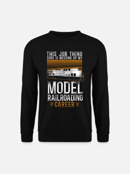 Freight Diesel Train Driver - Unisex Sweatshirt - black