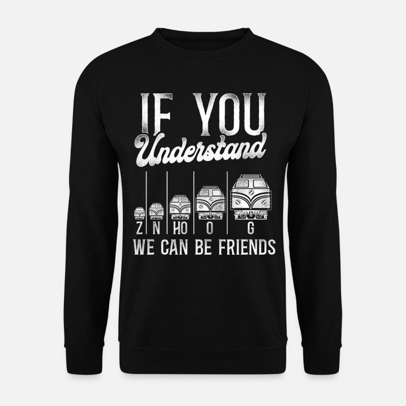 Freight Diesel Train Driver - Unisex Sweatshirt - black