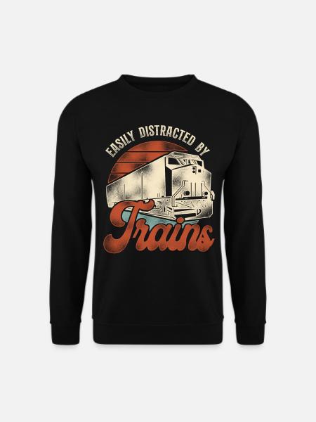 Freight Diesel Train Driver - Unisex Sweatshirt - black
