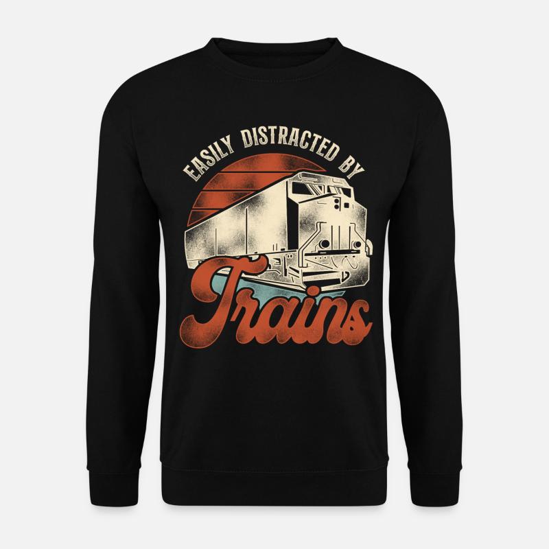 Freight Diesel Train Driver - Unisex Sweatshirt - black