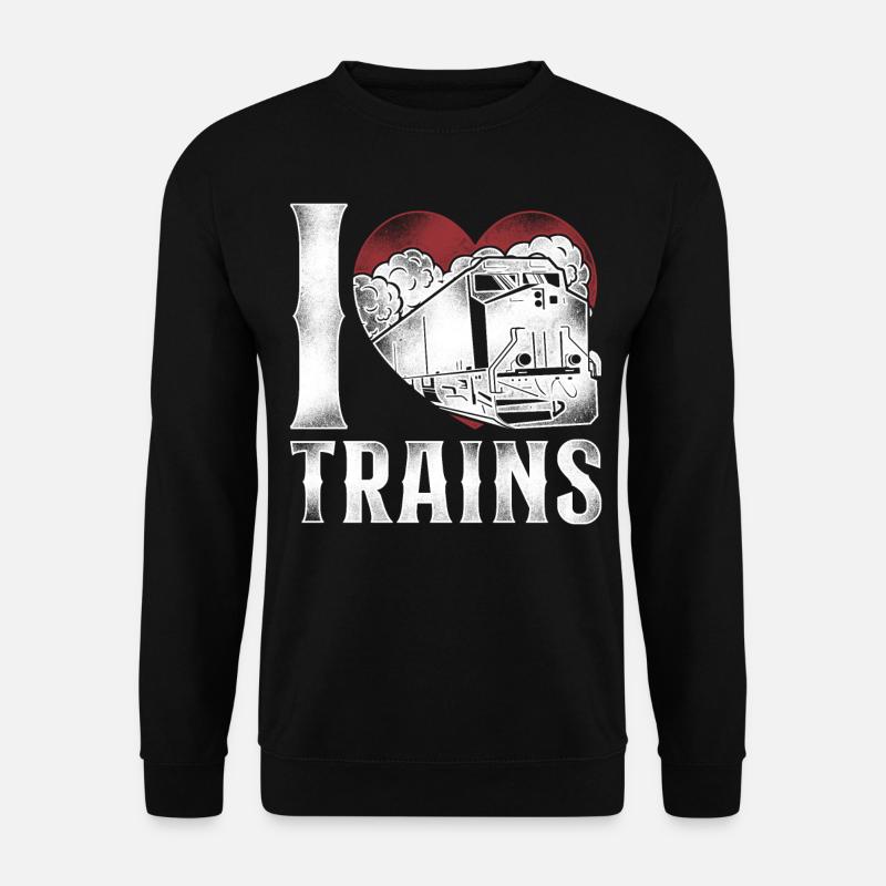 Freight Diesel Train Driver - Unisex Sweatshirt - black