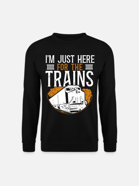 Freight Diesel Train Driver - Unisex Sweatshirt - black