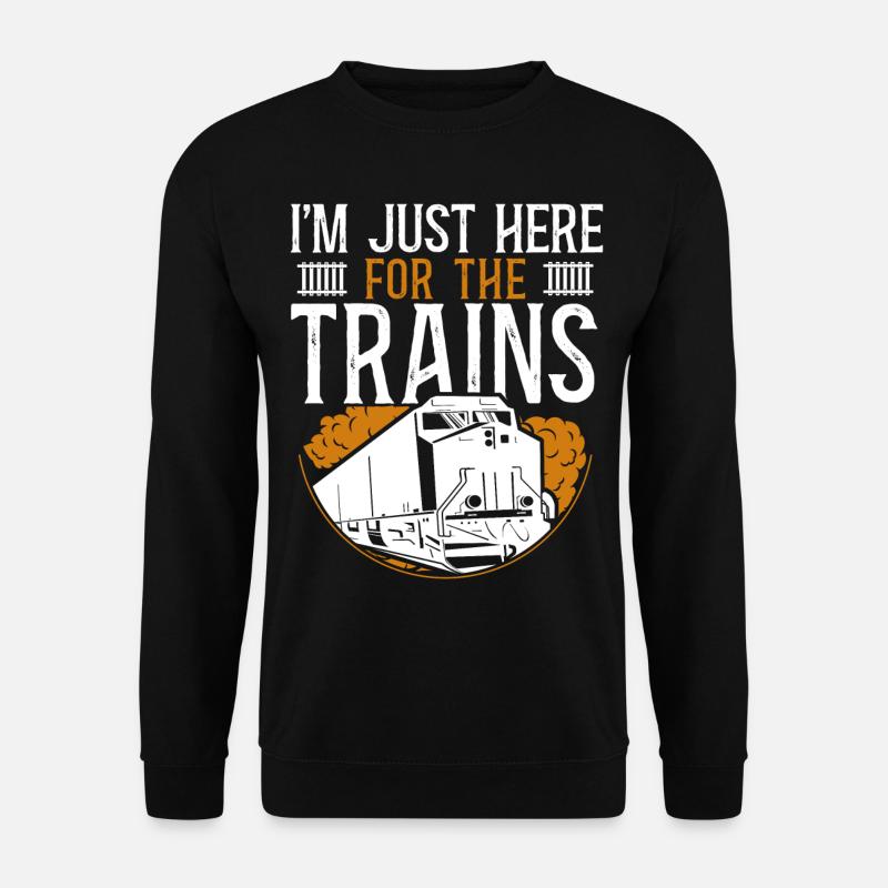 Freight Diesel Train Driver - Unisex Sweatshirt - black