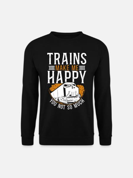 Freight Diesel Train Driver - Unisex Sweatshirt - black