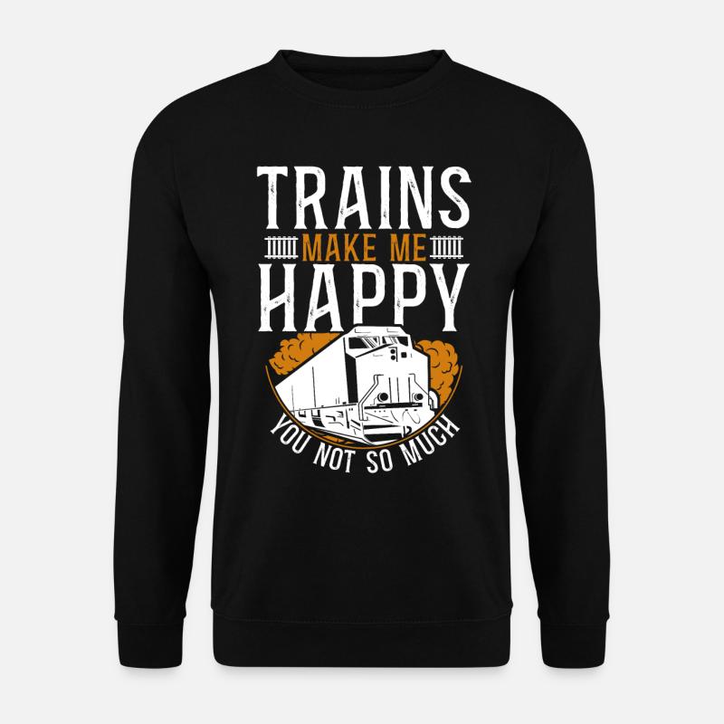 Freight Diesel Train Driver - Unisex Sweatshirt - black