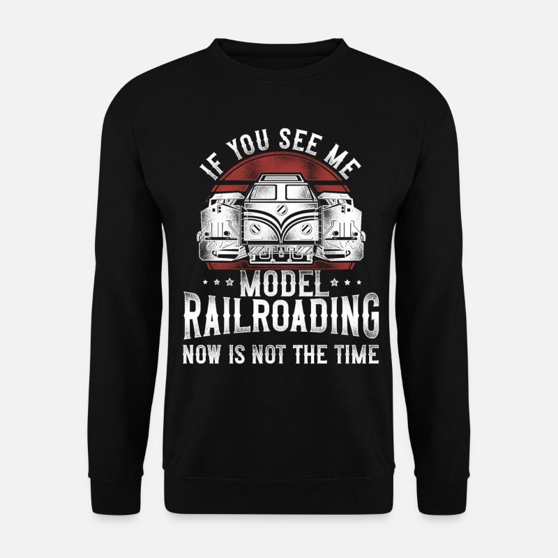 Freight Diesel Train Driver - Unisex Sweatshirt - black