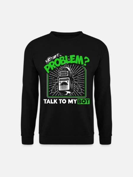 Robot Robotics Engineer Costume Robot - Unisex Sweatshirt - black