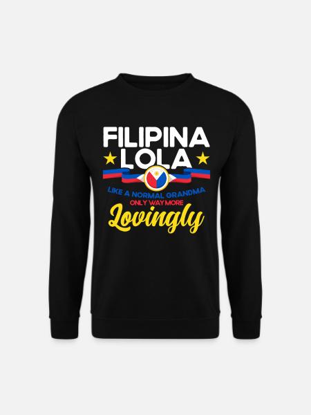 Philippines Drapeau philippin - Sweat-shirt Unisexe - noir