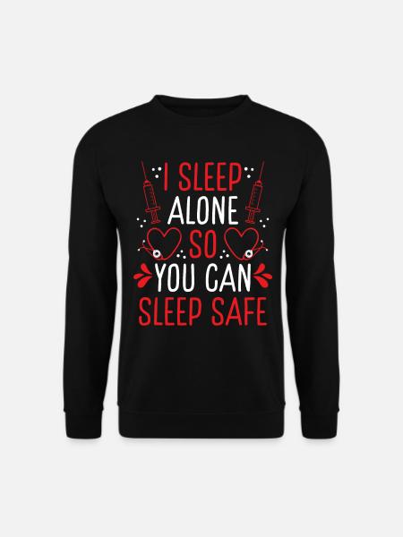 Infirmière de nuit ER Salle d’urgence Soins infirmiers - Sweat-shirt Unisexe - noir