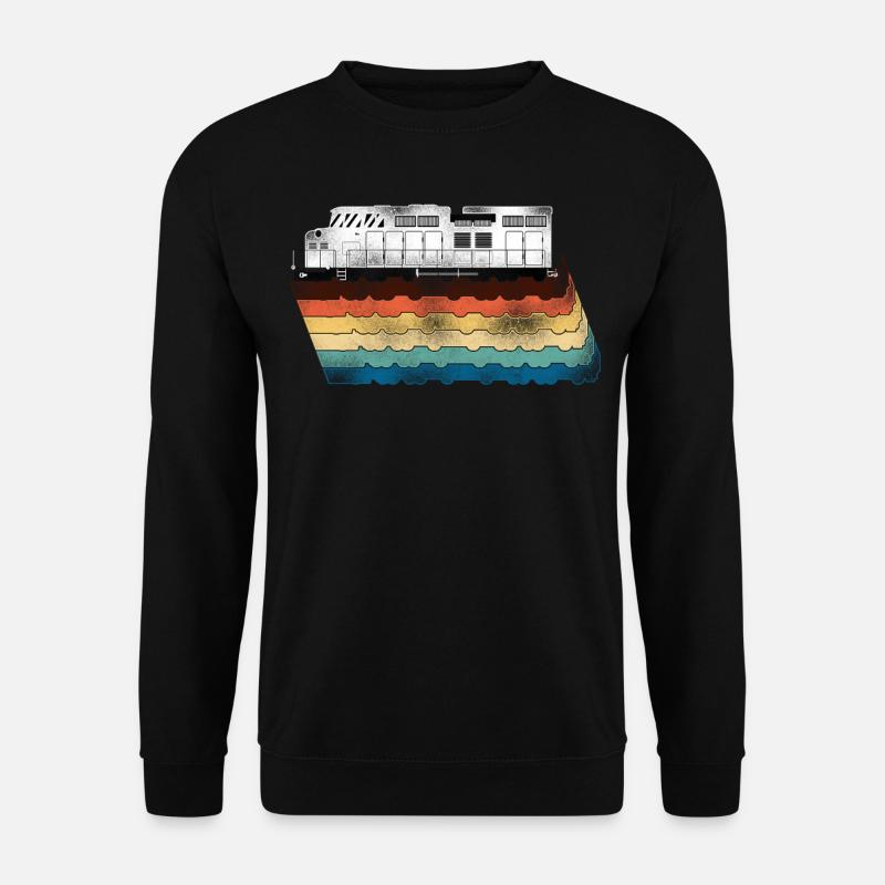 Freight Diesel Train Driver - Unisex Sweatshirt - black