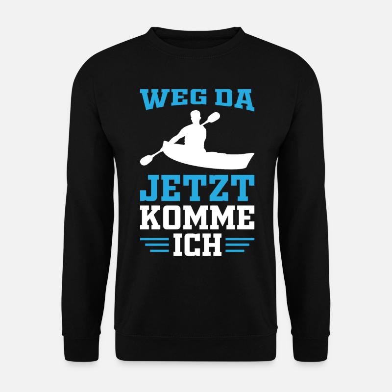 Kanu Kanusport Kanurennsport - Unisex Pullover - Schwarz