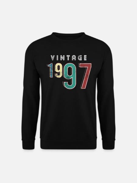 Millésime 1997 Anniversaire Né année 1997 - Sweat-shirt Unisexe - noir