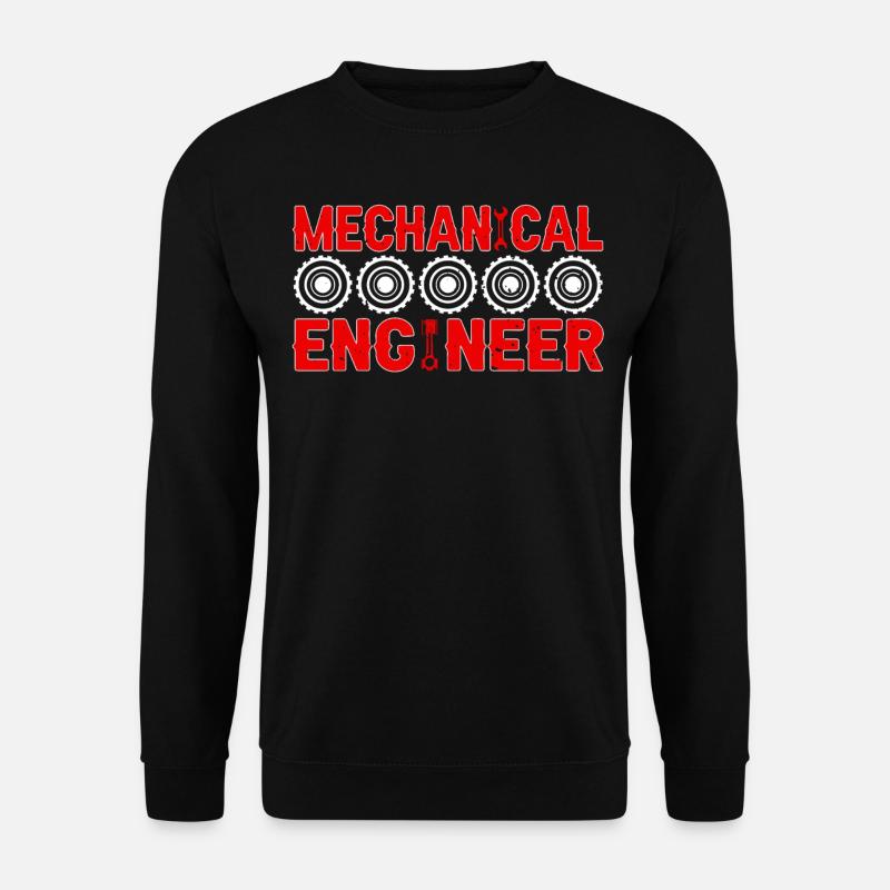 Mechanics Engineer Mechanical Engineering - Unisex Sweatshirt - black